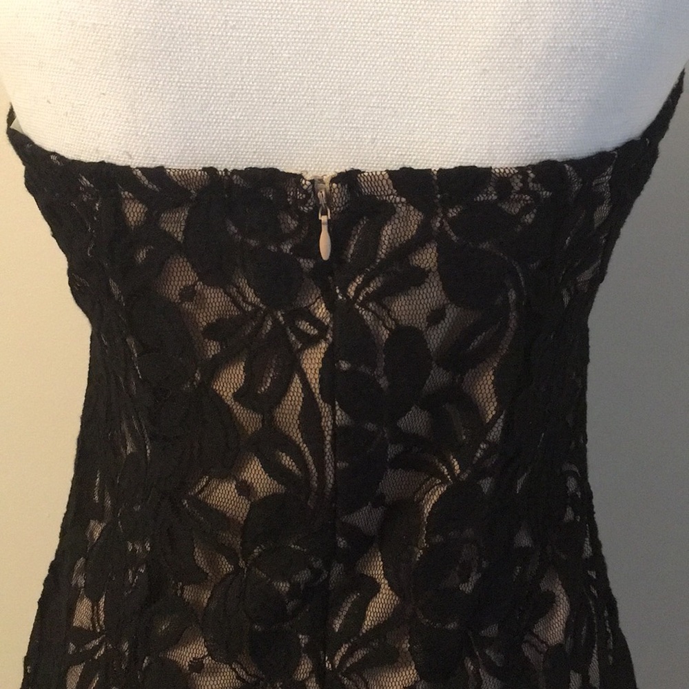 FOREVER 21 Women’s Strapless Lace Overlay Dress - Picture 3 of 6